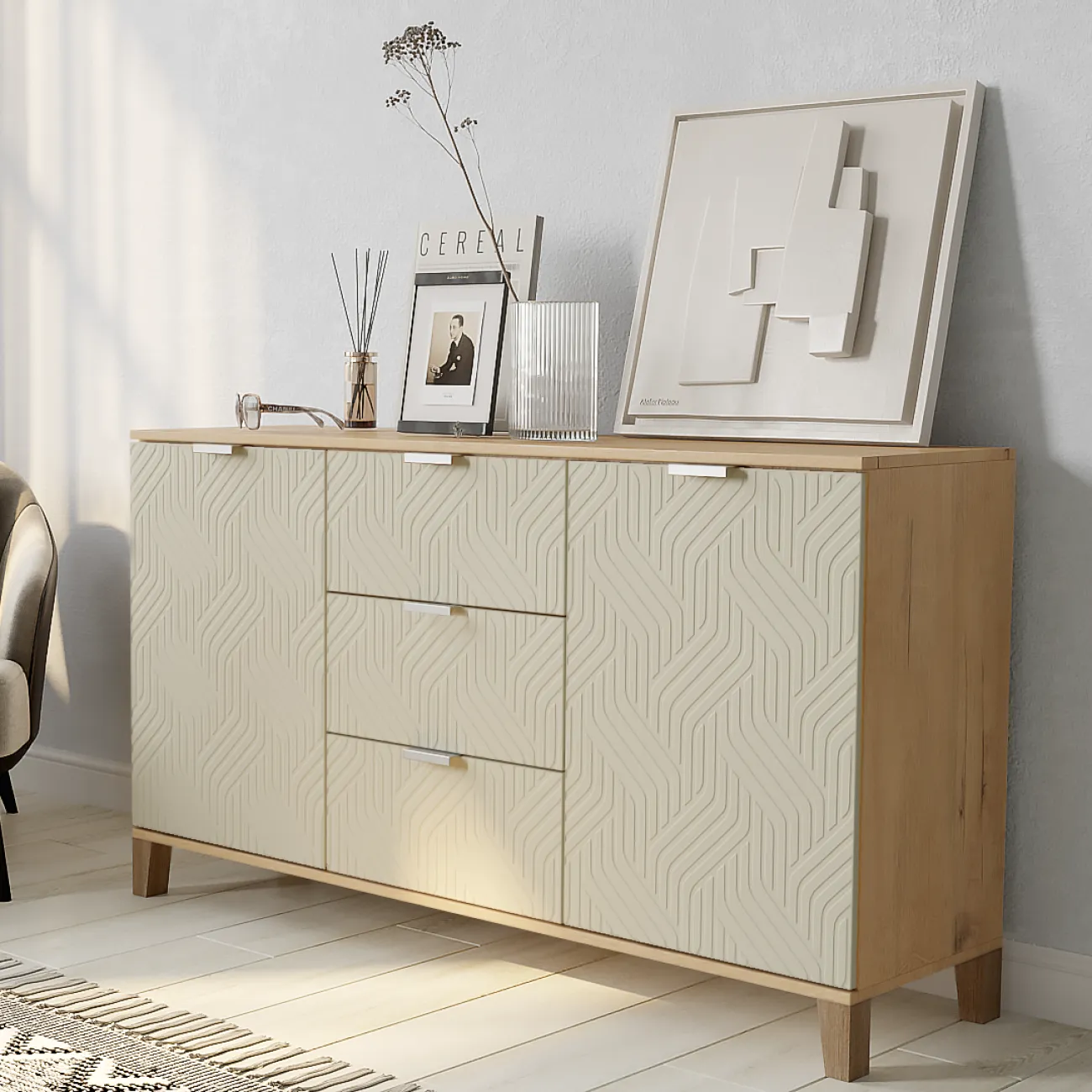 Элегантный комод Марвин - идеальное сочетание стиля и функциональности!