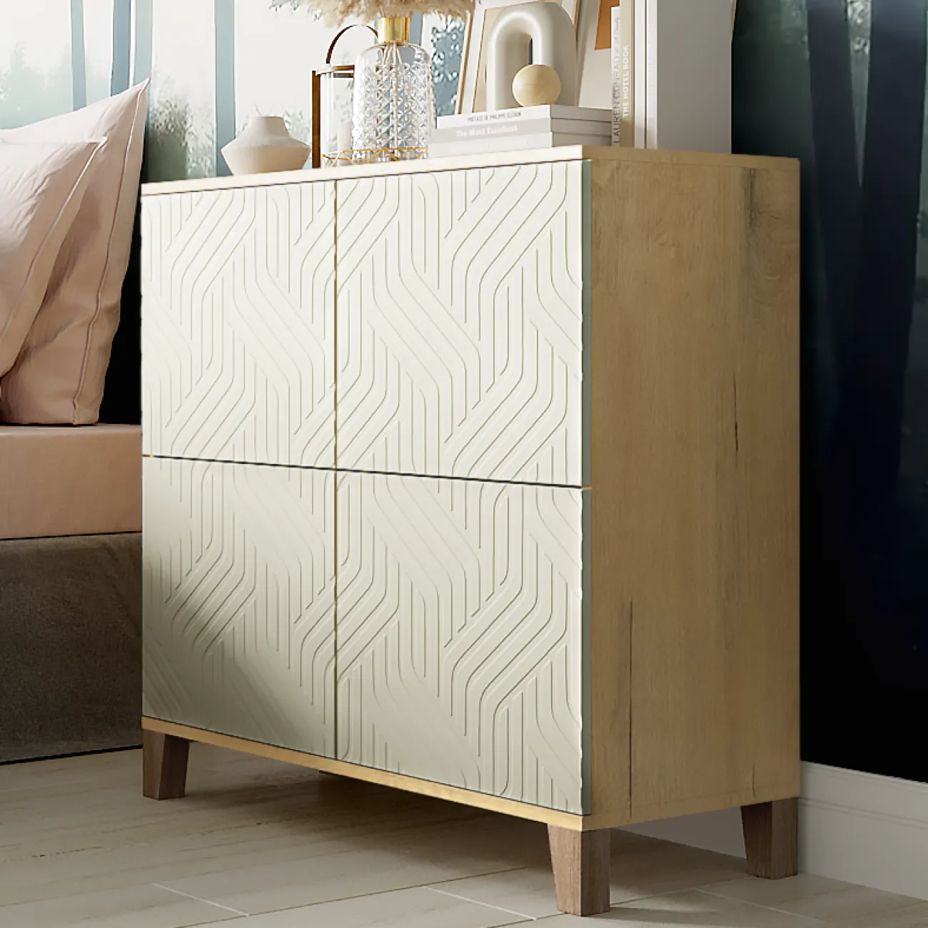 Идеальное сочетание стиля и функциональности: Комод Марвин - 5 Сантьяго / бунратти DM-14145449