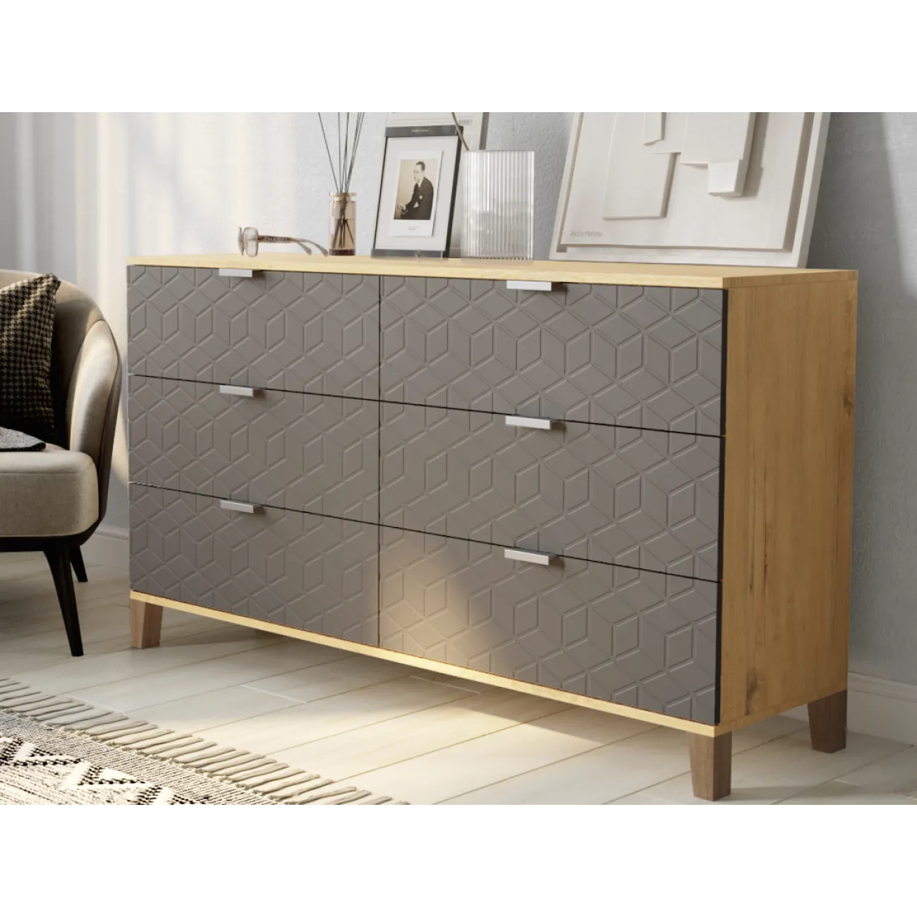 Элегантный комод Марвин: идеальное сочетание стиля и функциональности