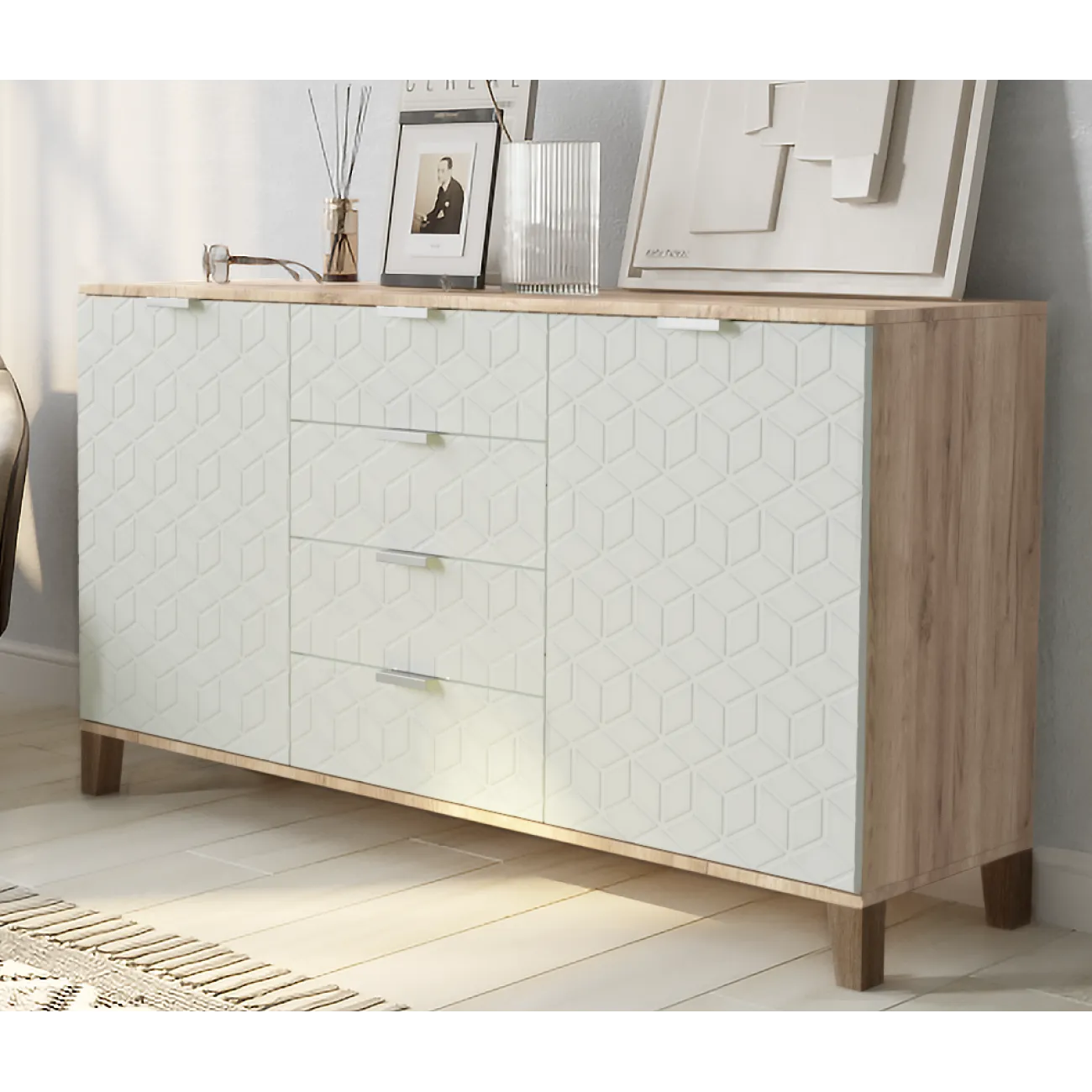 Стильный и удобный комод Марвин - идеальное решение для вашей спальни