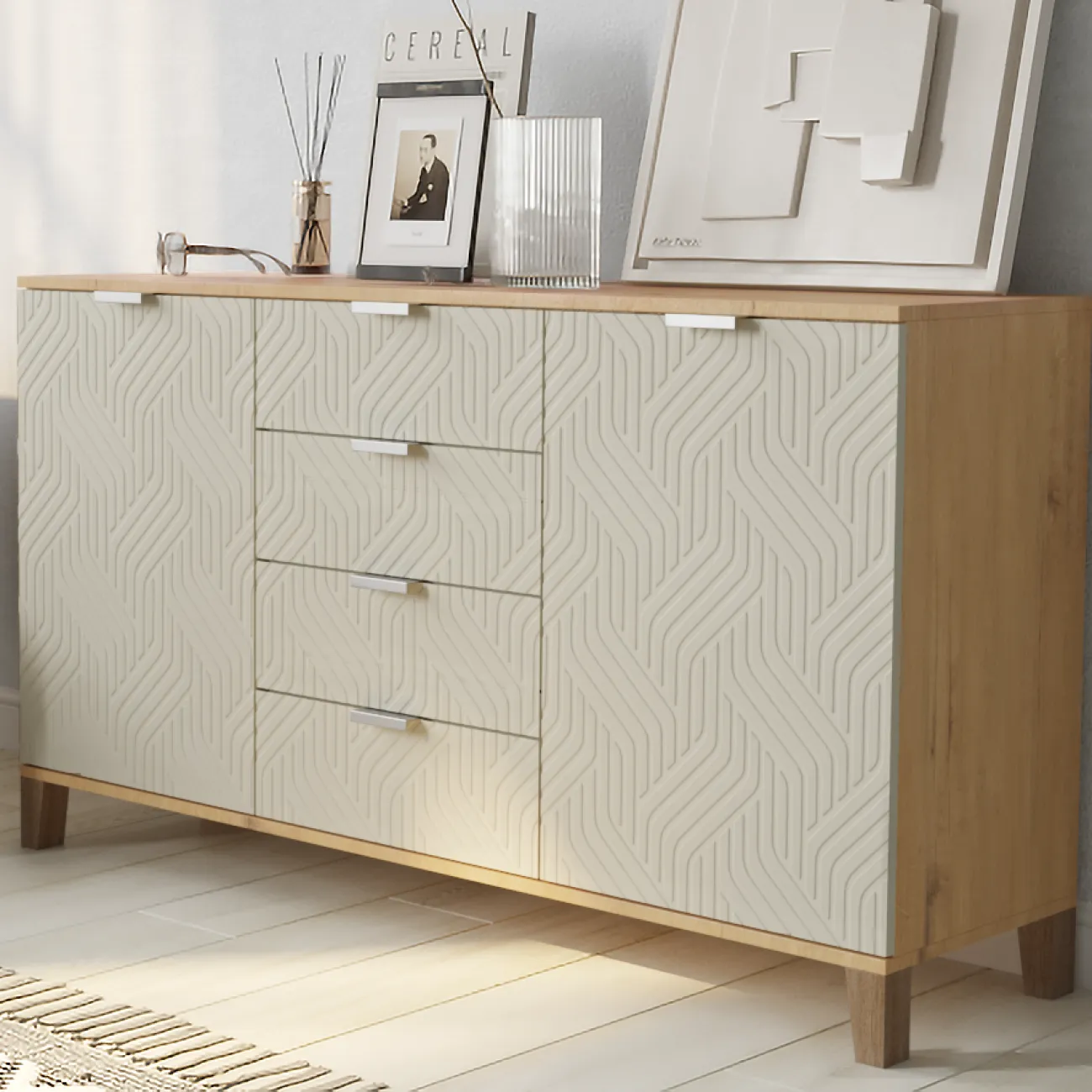 Элегантный комод Марвин - идеальное сочетание стиля и функциональности для вашего интерьера!