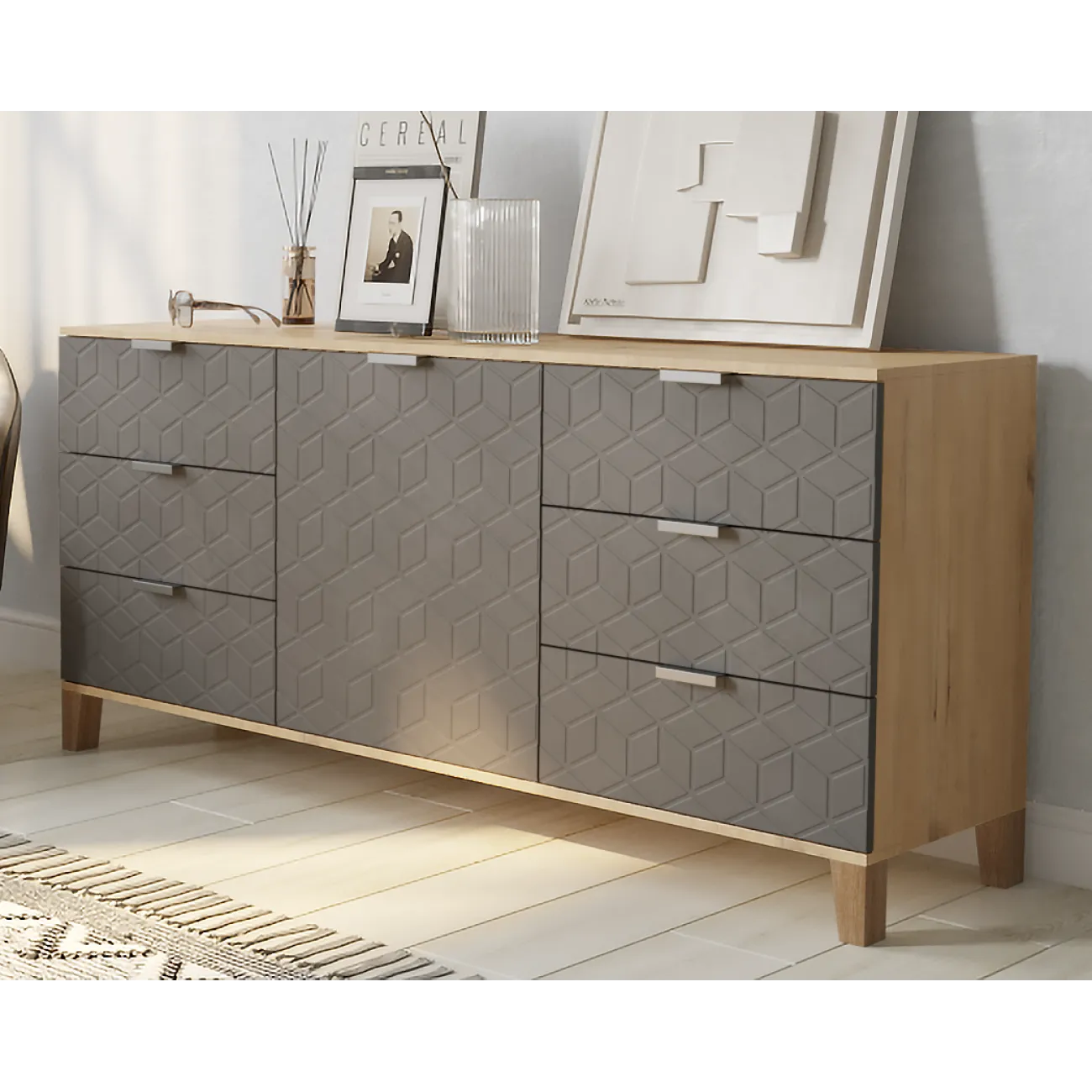 Элегантный комод Марвин: идеальное сочетание стиля и функциональности Элегантный комод Марвин: идеальное сочетание стиля и функциональности