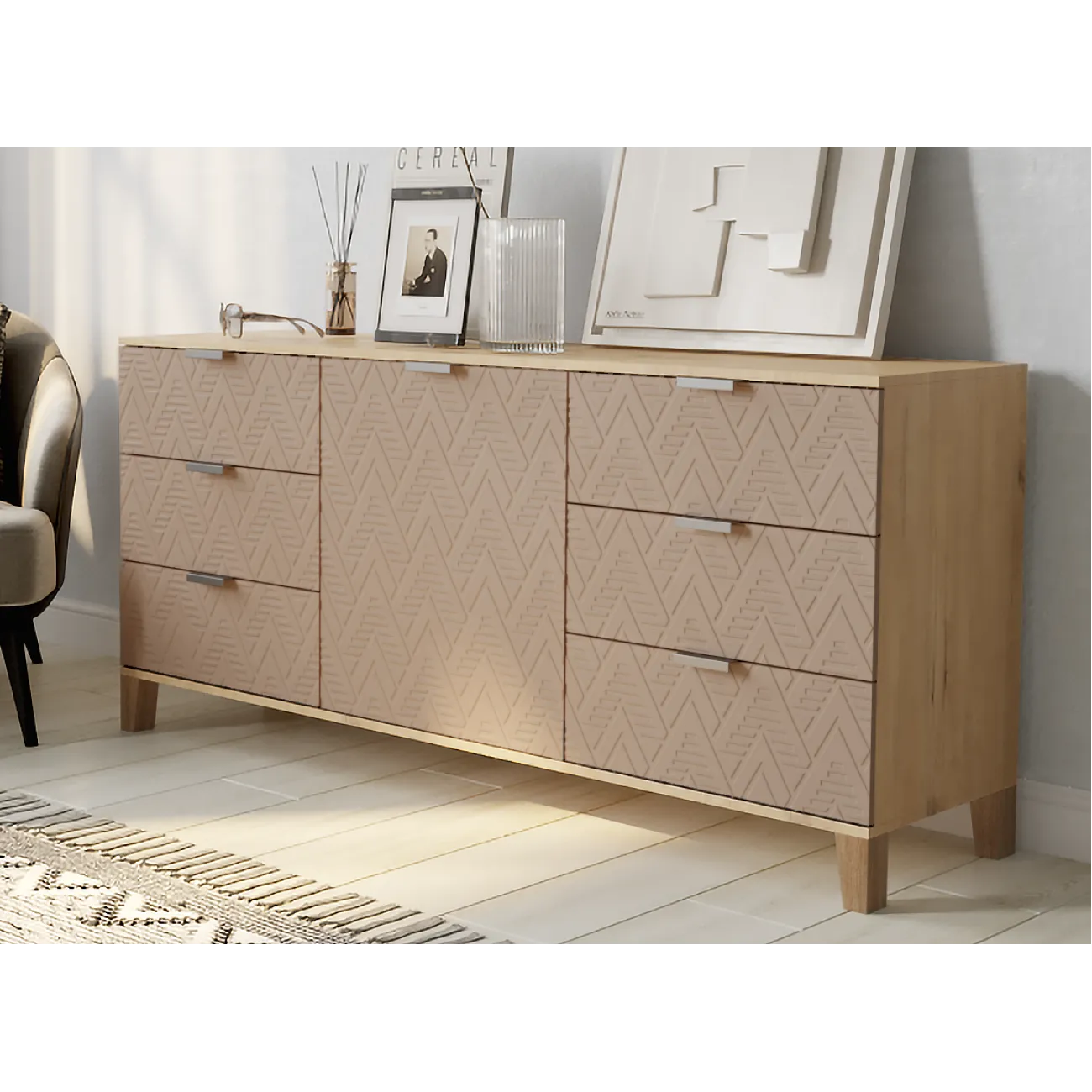 Стильный и функциональный комод Марвин - идеальное решение для вашего дома!