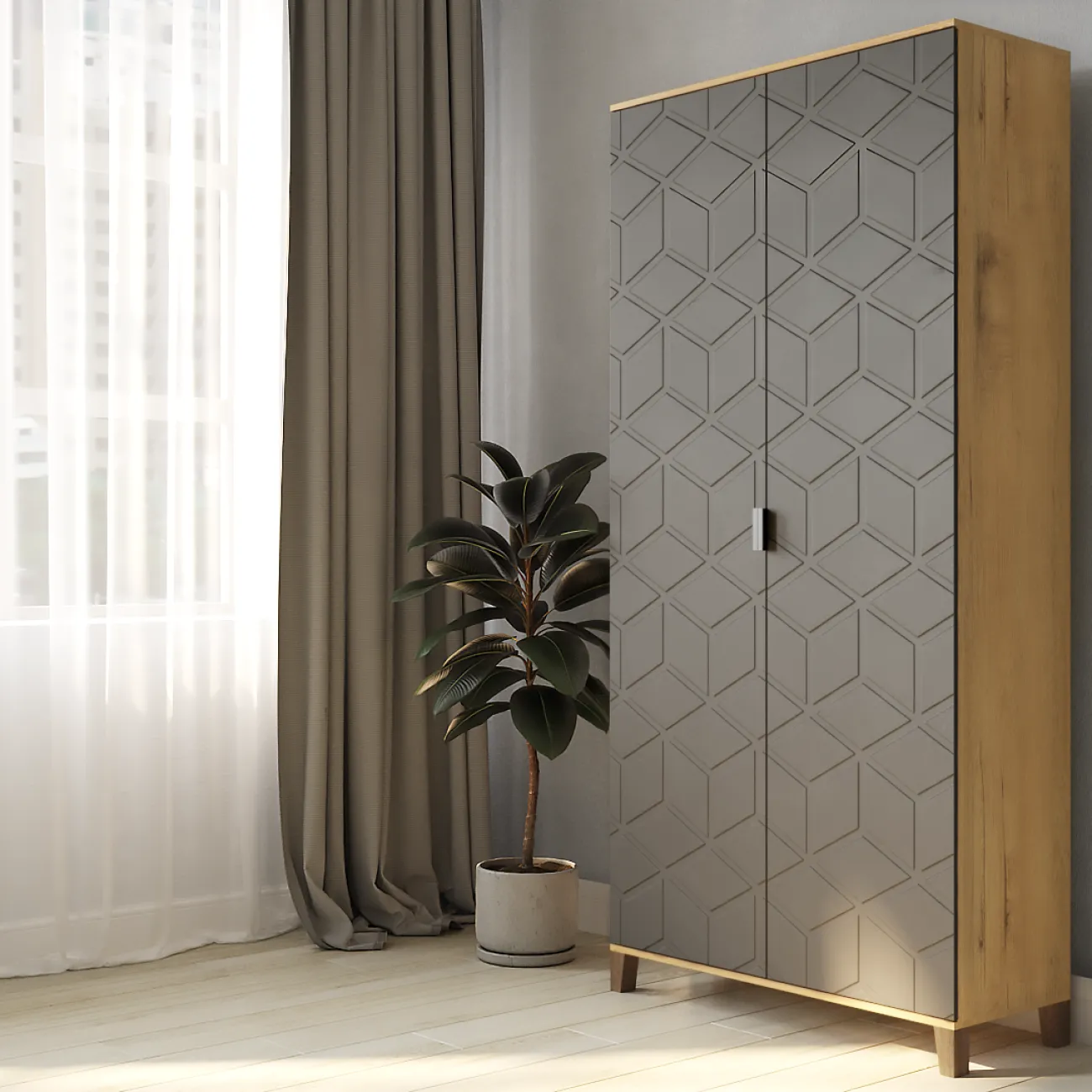 Элегантный и просторный корпусный шкаф Марвин для вашего стильного интерьера