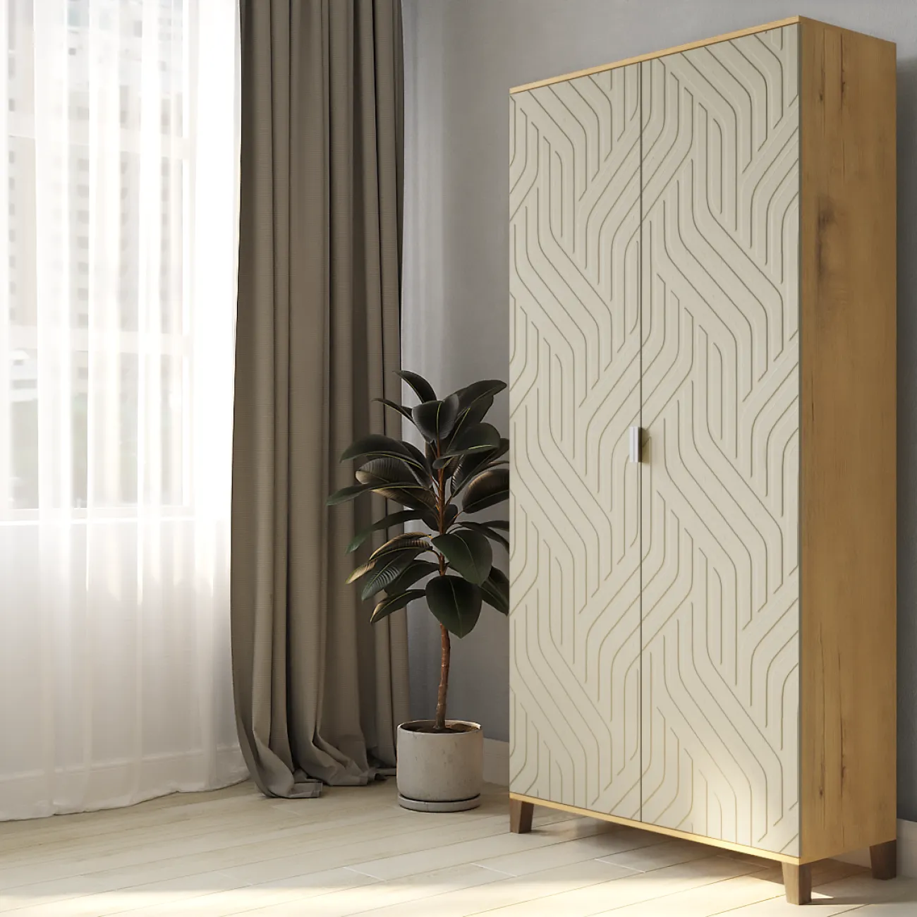 Идеальное хранение с корпусным шкафом Марвин - 2 Сантьяго / бунратти DM-14145518