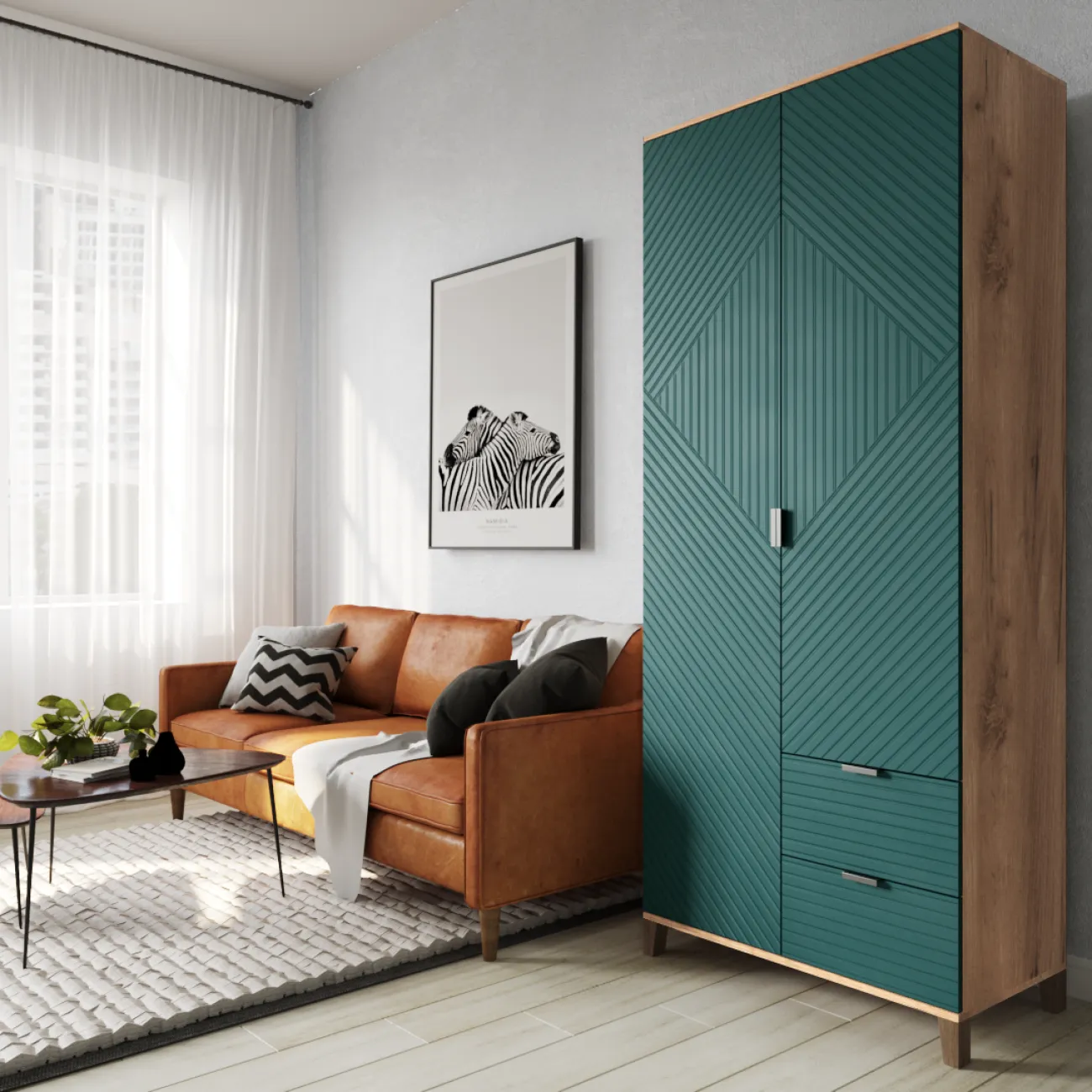 Стильный и функциональный корпусный шкаф Марвин - идеальное решение для вашего интерьера!