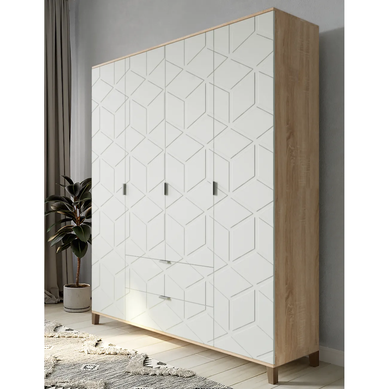 Просторный и стильный корпусный шкаф Марвин - идеальное решение для вашего интерьера!