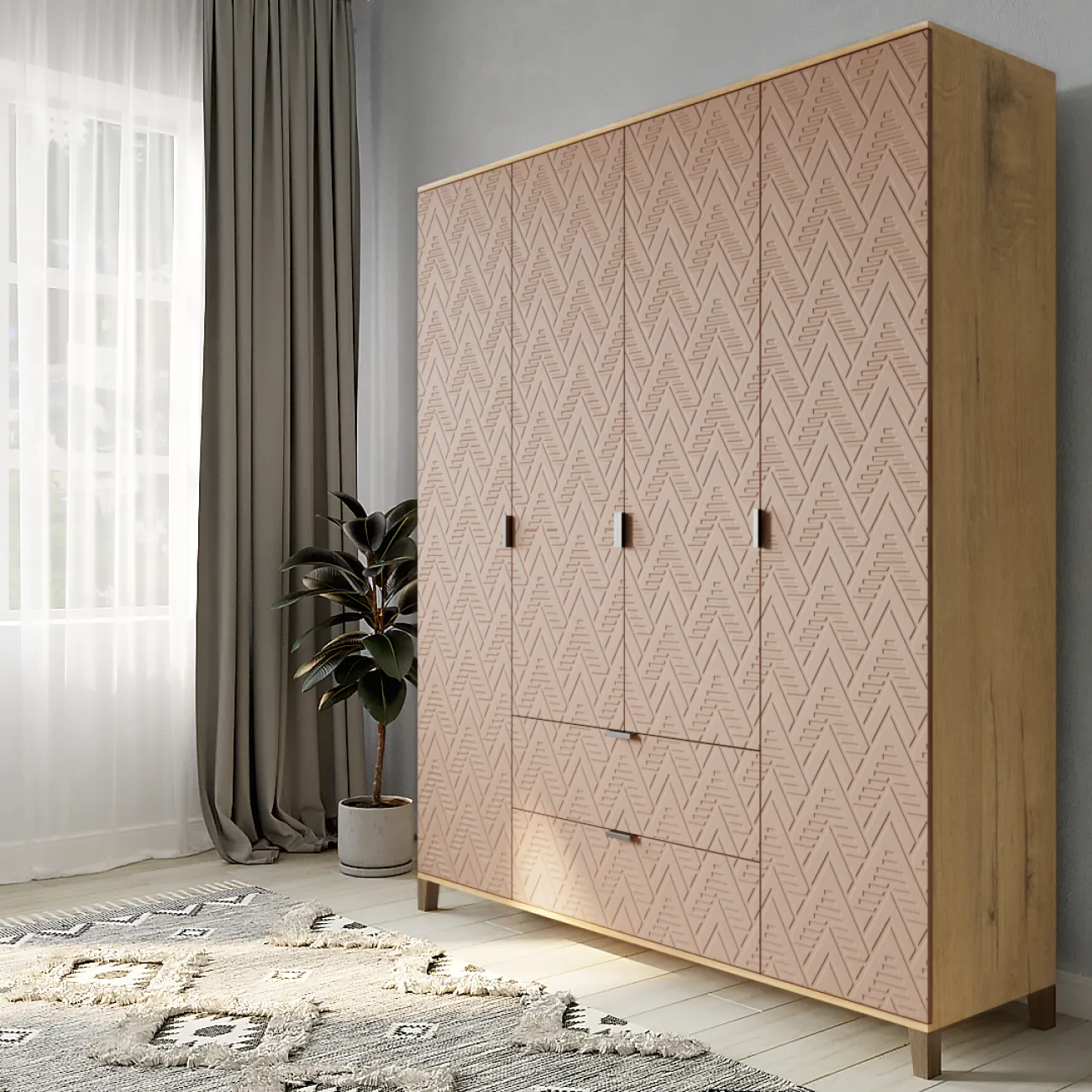 Уникальный корпусный шкаф Марвин - идеальное решение для хранения вашей одежды