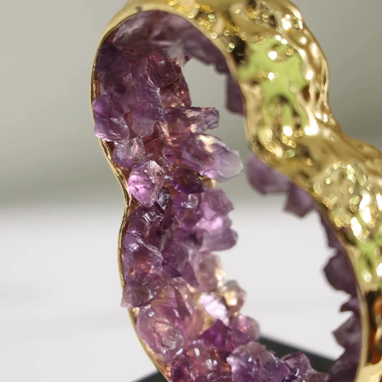 Дизайнерские статуэтки из натурального аметиста в виде Аметистового Дерева и Оленя Queekoo от LaLume