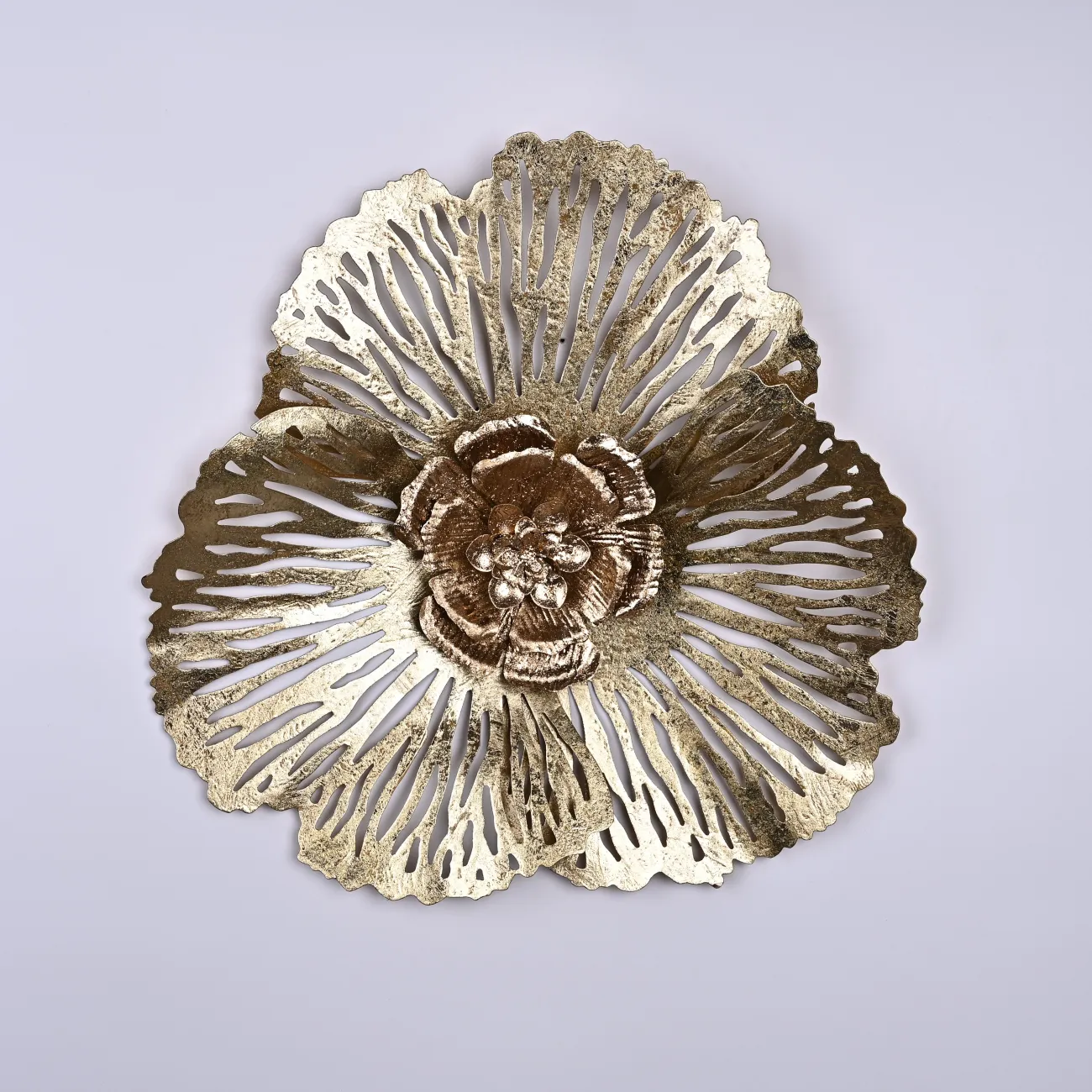 Дизайнерский интерьерный декор Floro Gold H46