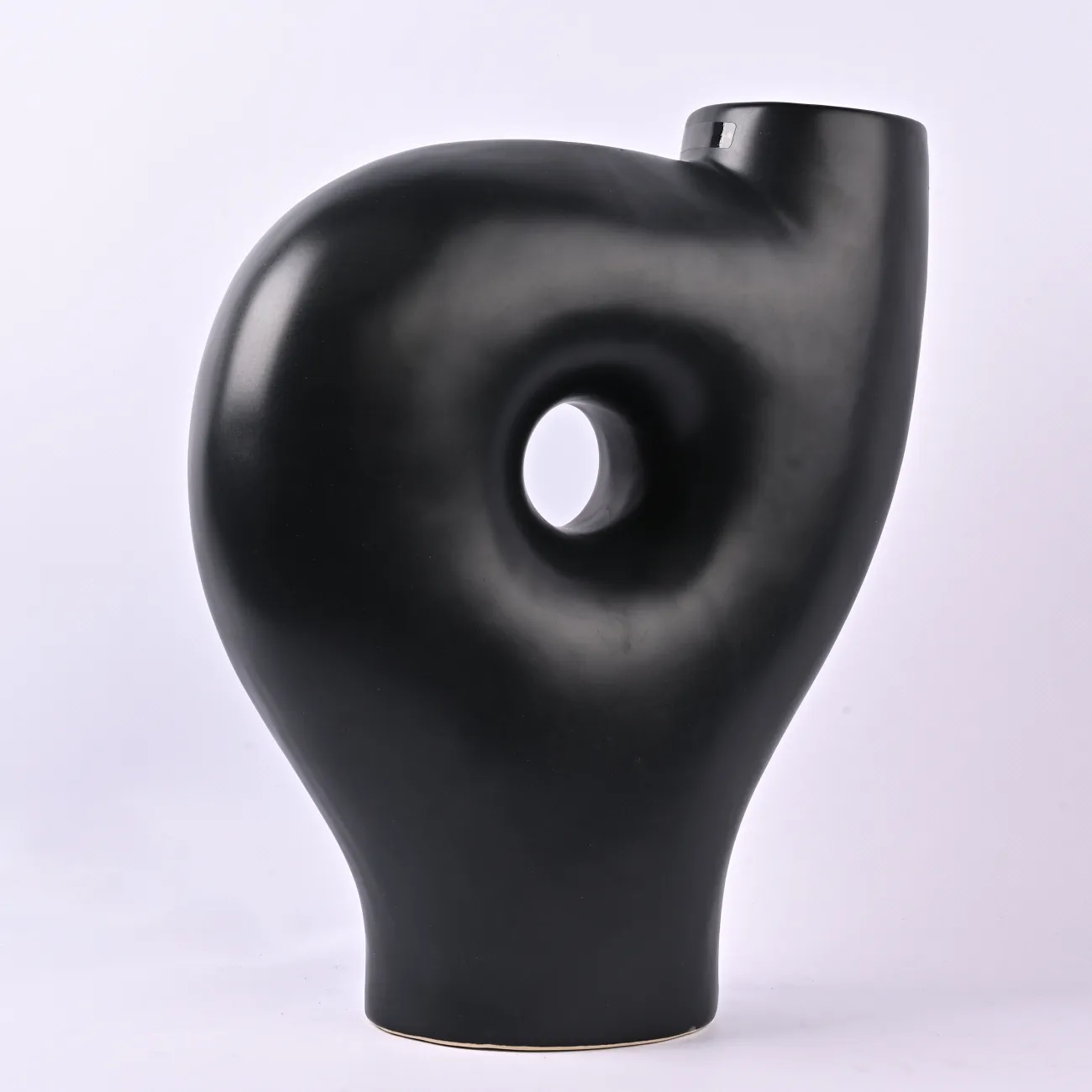 Ваза с изогнутым горлышком LaLume DK_FA-D21017B