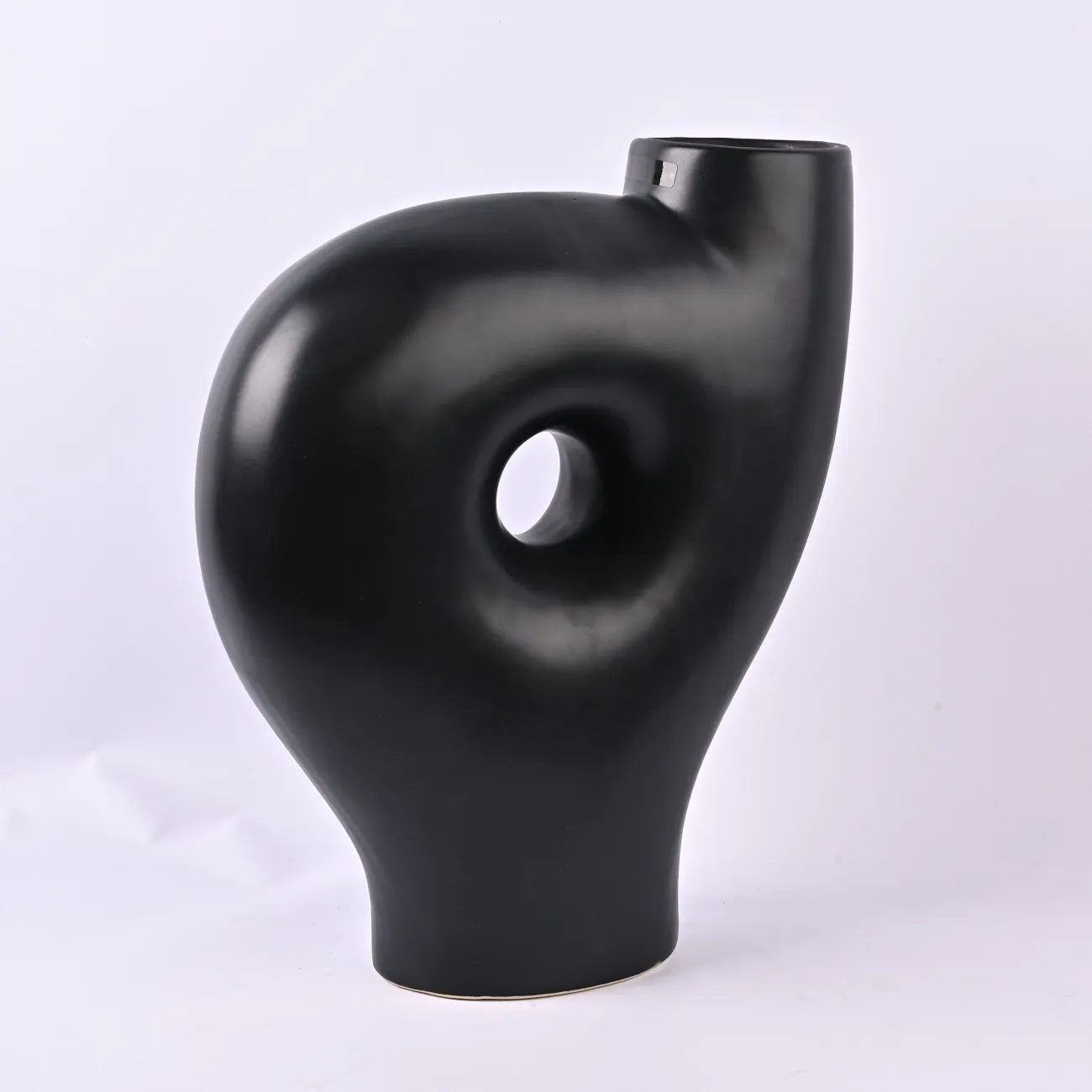 Ваза с изогнутым горлышком LaLume DK_FA-D21017B