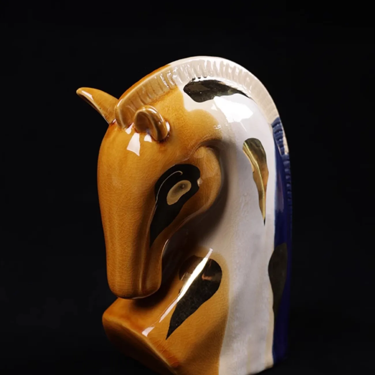 Разноцветная декоративная Статуэтка Лошадь Династии Тан Queekoo от LaLume