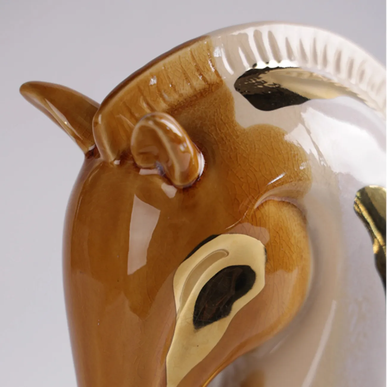 Разноцветная декоративная Статуэтка Лошадь Династии Тан Queekoo от LaLume