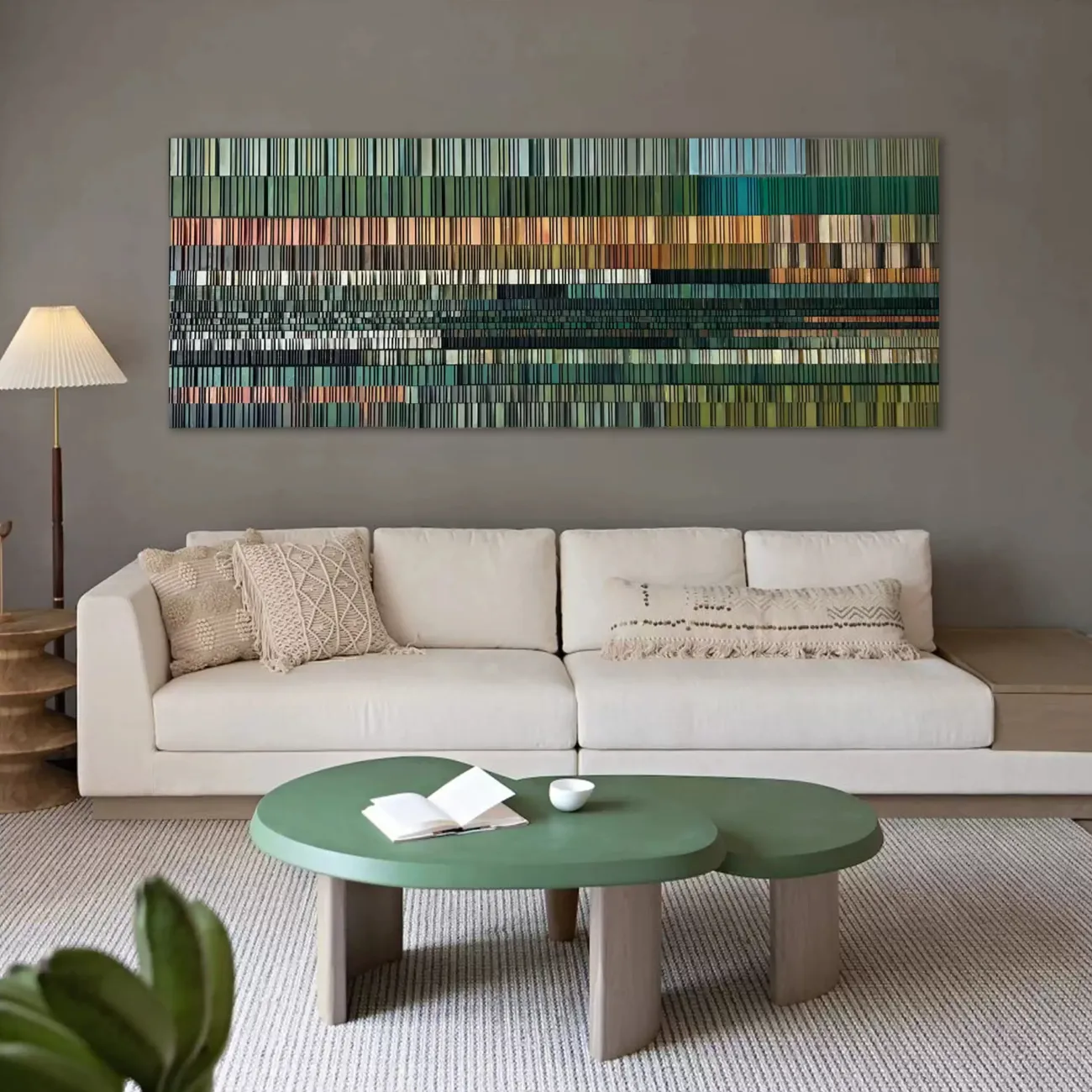 Современная трёхмерная картина "Графическая абстракция" из дерева от LaLume KR38159-32 Современная трёхмерная картина "Графическая абстракция" из дерева от LaLume KR38159-32