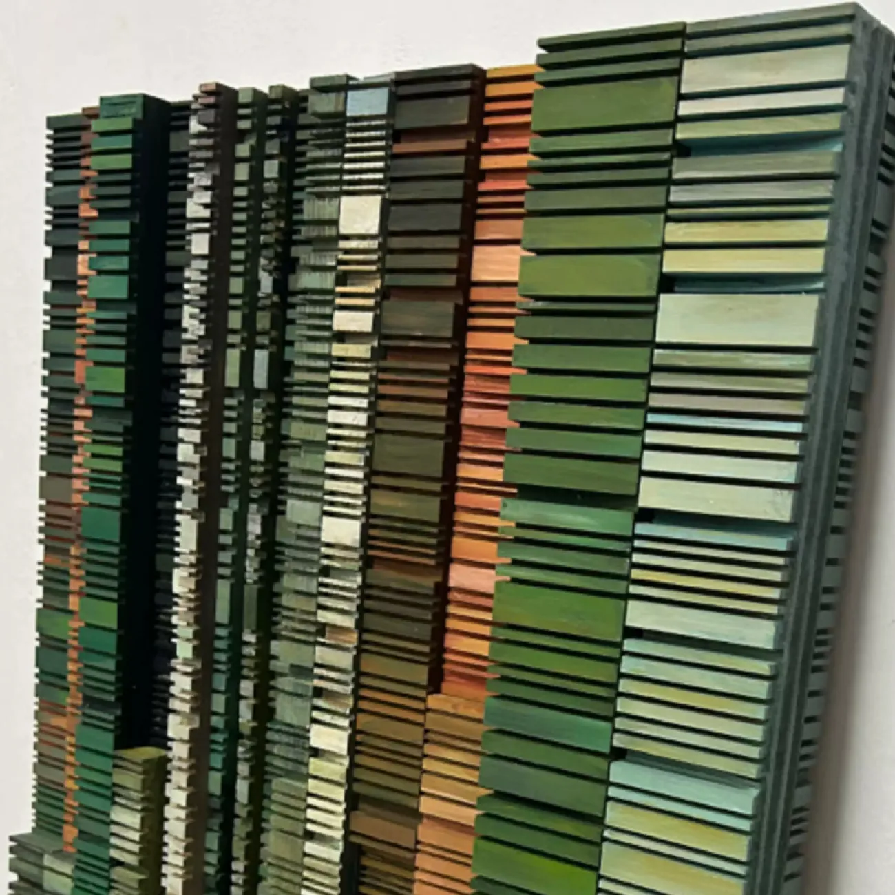 Современная трёхмерная картина "Графическая абстракция" из дерева от LaLume KR38159-32 Современная трёхмерная картина "Графическая абстракция" из дерева от LaLume KR38159-32