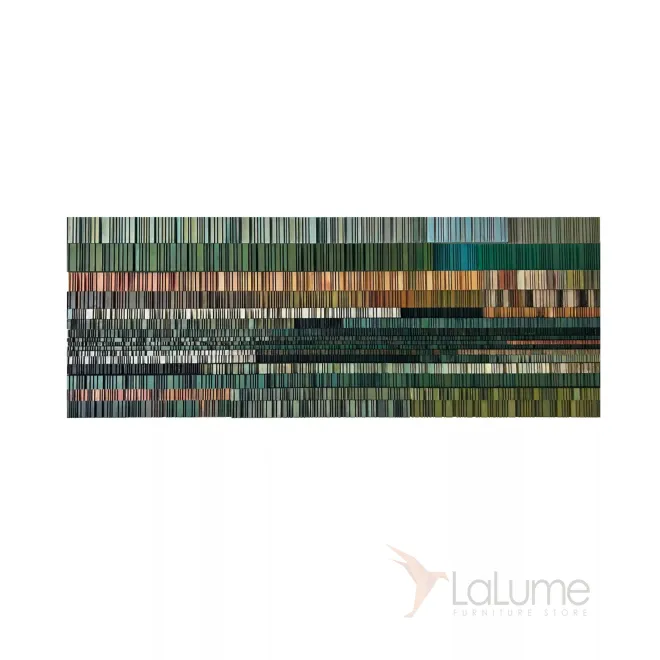 Современная трёхмерная картина "Графическая абстракция" из дерева от LaLume KR38159-32 Современная трёхмерная картина "Графическая абстракция" из дерева от LaLume KR38159-32