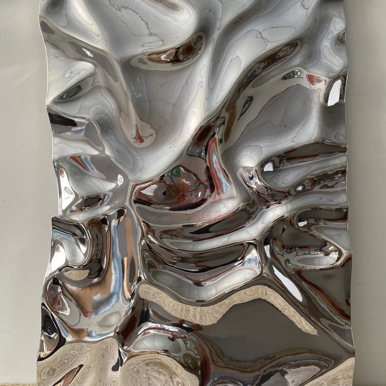 Рельефная трёхмерная интерьерная картина от LaLume под серебро KR38162-32 Рельефная трёхмерная интерьерная картина от LaLume под серебро KR38162-32