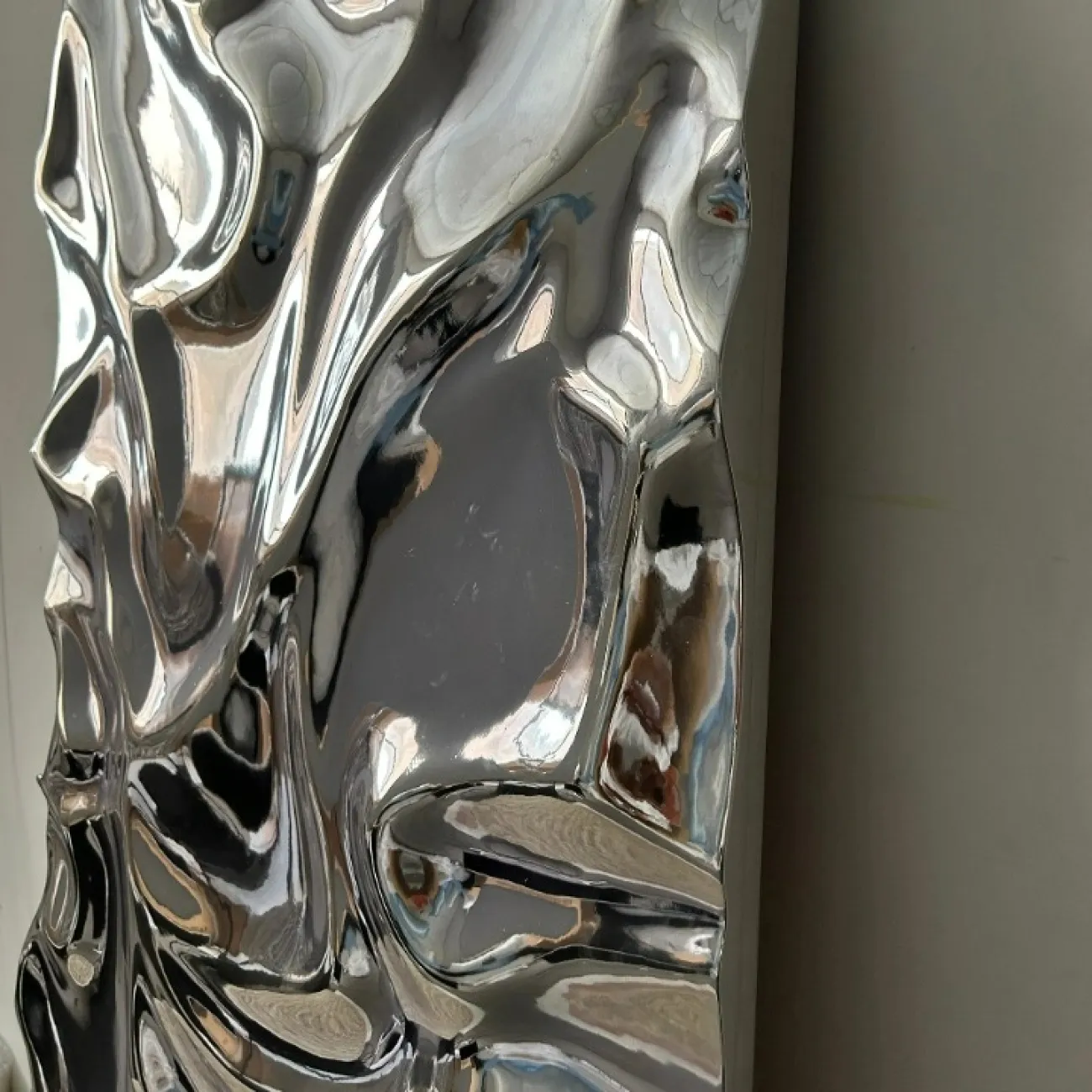 Рельефная трёхмерная интерьерная картина от LaLume под серебро KR38162-32 Рельефная трёхмерная интерьерная картина от LaLume под серебро KR38162-32