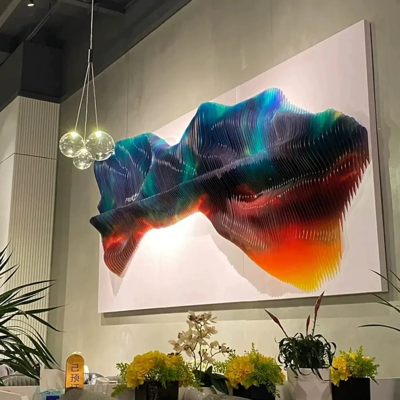 Современная трёхмерная картина "Геометрическая абстракция" из дерева от LaLume KR38167-32 Современная трёхмерная картина "Геометрическая абстракция" из дерева от LaLume KR38167-32