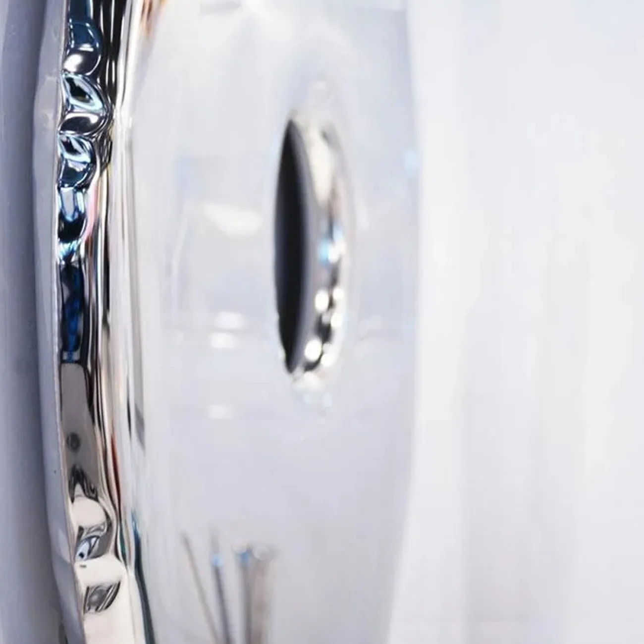 Стильное зеркальное панно "Rondo" из нержавеющей стали от LaLume PN38170-32