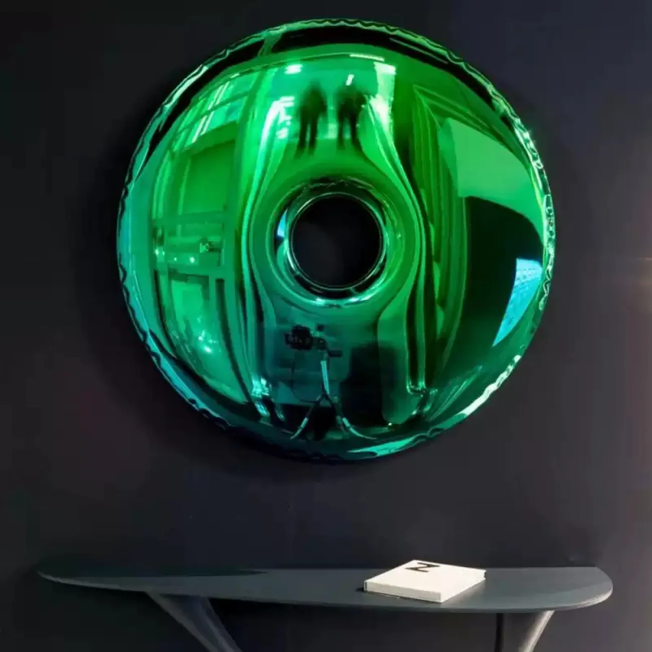 Стильное зеркальное панно "Rondo" из нержавеющей стали от LaLume PN38170-32