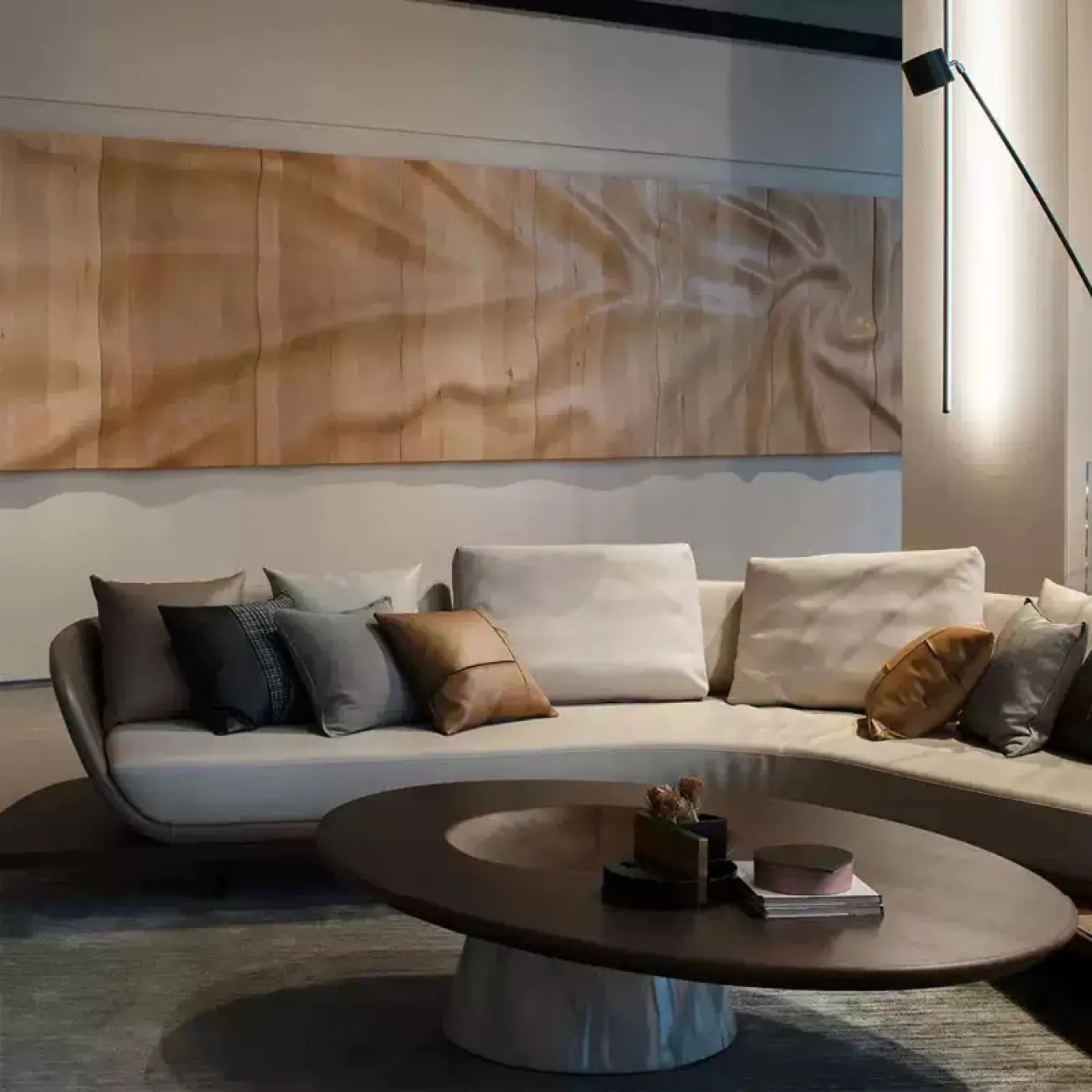 Объемная картина из дерева от LaLume с фактурой ткани KR38172-32 Объемная картина из дерева от LaLume с фактурой ткани KR38172-32