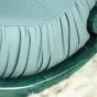 Роскошное кресло-качалка "Модерн" MIVICA из дерева и кожи KR38177-32