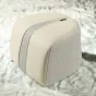 Современное кресло-качалка "Bedoya" от MIVICA из дерева и кожи KR38178-32