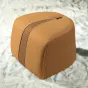 Современное кресло-качалка "Bedoya" от MIVICA из дерева и кожи KR38178-32