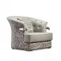 Королевское кожаное кресло "Леопард" из кожи, красного дерева MIVICA KR38190-32