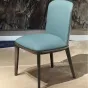 Кожаный обеденный стул MIVICA из красного дерева ST38192-32