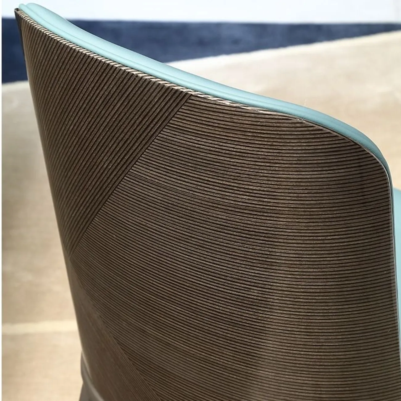 Кожаный обеденный стул MIVICA из красного дерева ST38192-32