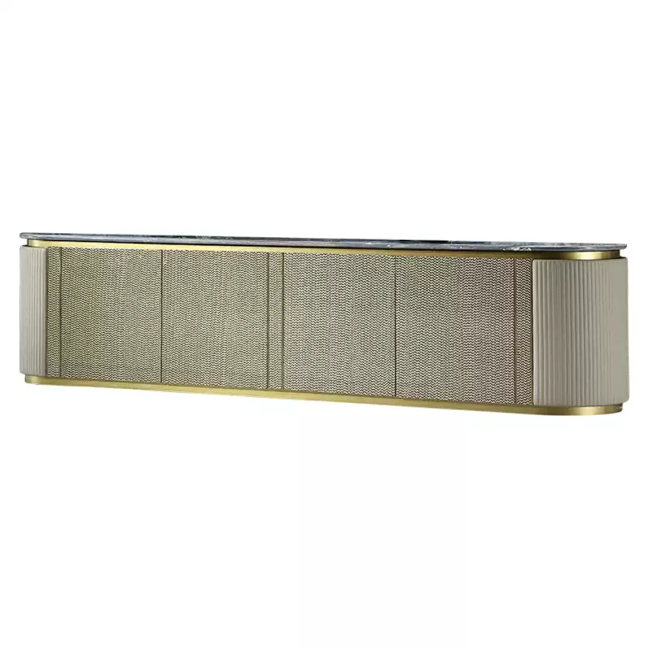 Роскошная тумба под телевизор MIVICA из красного дерева и голубого мрамора TB38193-32 Роскошная тумба под телевизор MIVICA из красного дерева и голубого мрамора TB38193-32