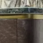  Современный комод MIVICA из дерева и зеленого мрамора KD38194-32