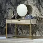Элегантный туалетный столик с зеркалом MIVICA из красного дерева TS38204-32