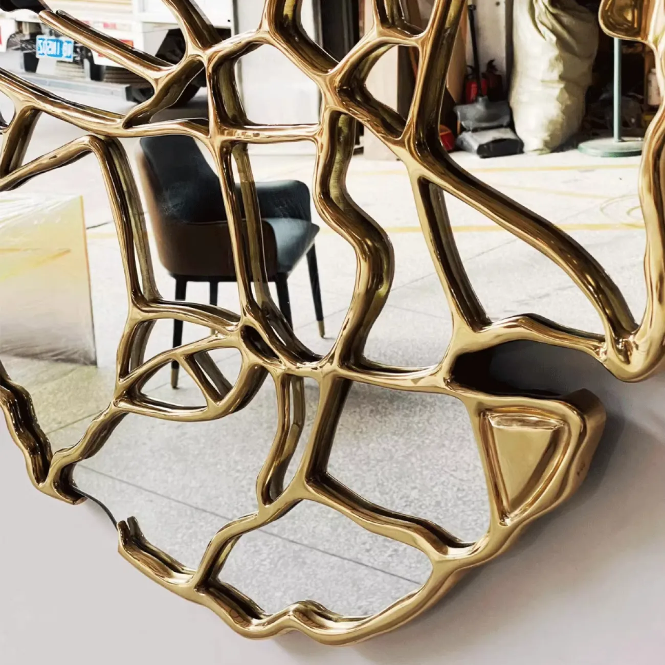 Дизайнерское Современное Подвесное зеркало с паучьим шелком Yanshe от LaLume