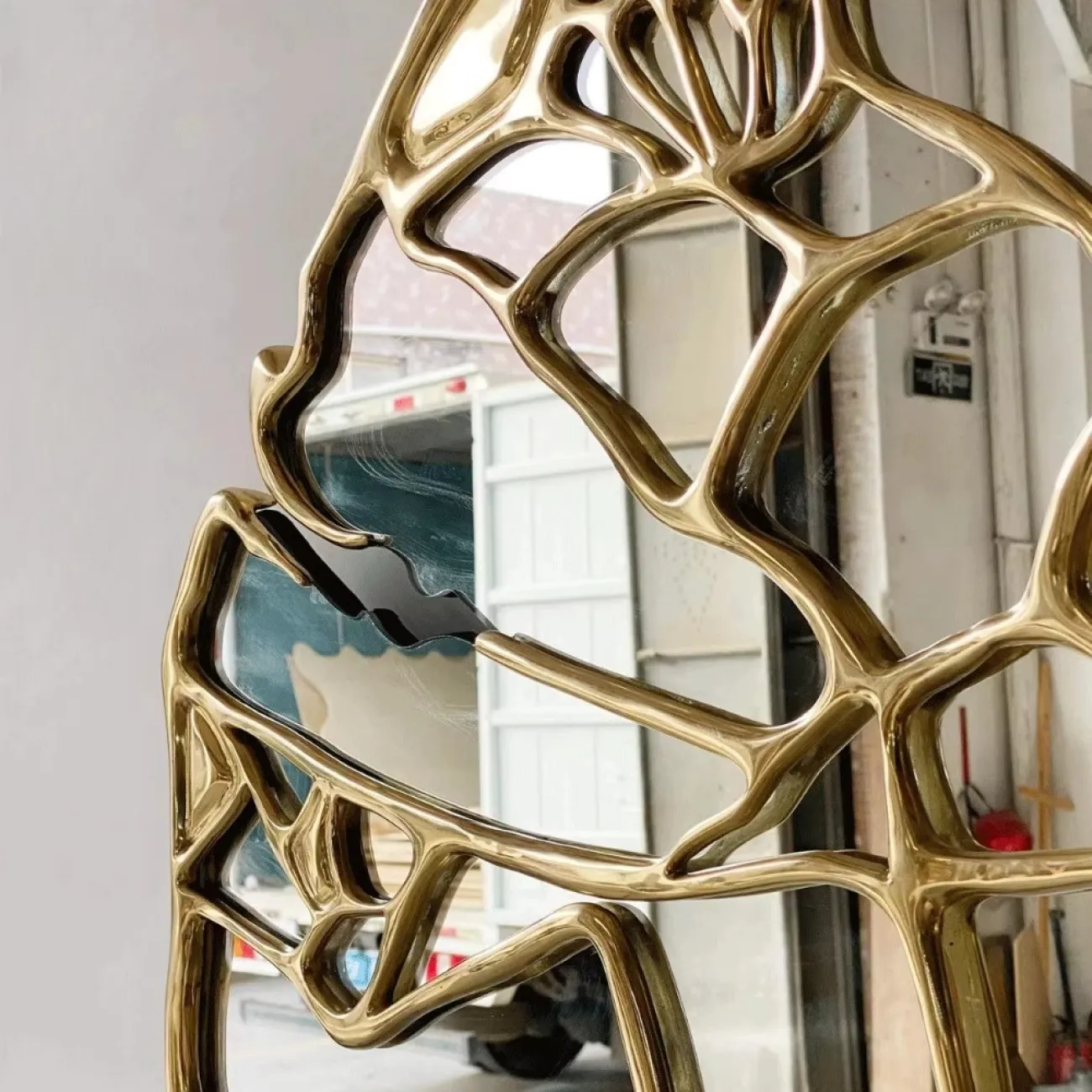 Дизайнерское Современное Подвесное зеркало с паучьим шелком Yanshe от LaLume