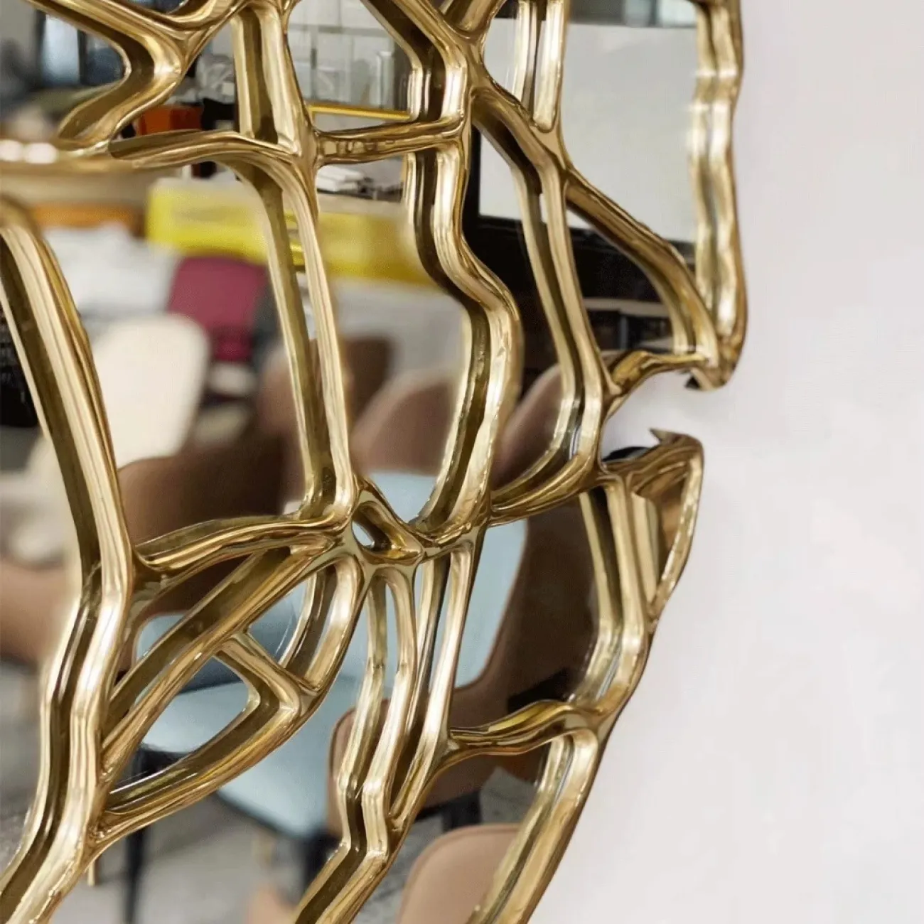 Дизайнерское Современное Подвесное зеркало с паучьим шелком Yanshe от LaLume