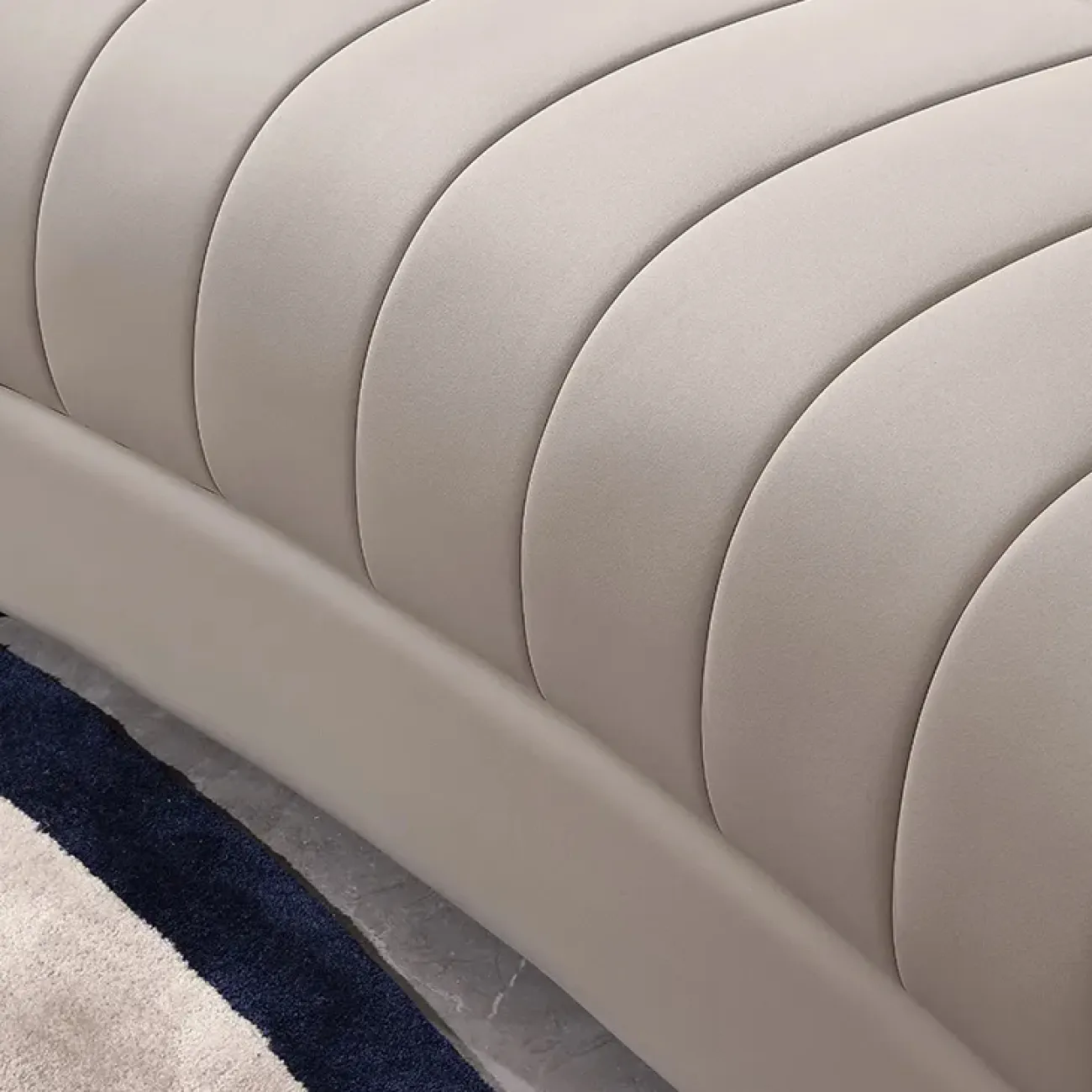 Элегантный пятиместный диван MIVICA из красного дерева, натуральной кожи DV38208-32