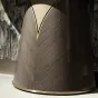 Стильный пристенный столик MIVICA из дерева, стали и мрамора  ST38215-32