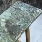 Дизайнерский пристенный столик MIVICA из натурального мрамора ST38216-32