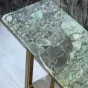 Дизайнерский пристенный столик MIVICA из натурального мрамора ST38216-32