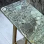 Дизайнерский пристенный столик MIVICA из натурального мрамора ST38216-32