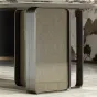 Роскошный обеденный стол MIVICA из мрамора и красного дерева ST38217-32