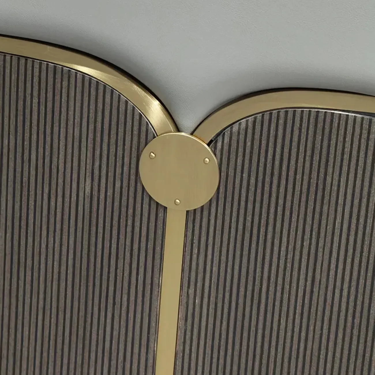 Роскошный диван MIVICA из натуральной кожи и красного дерева KR38223-32