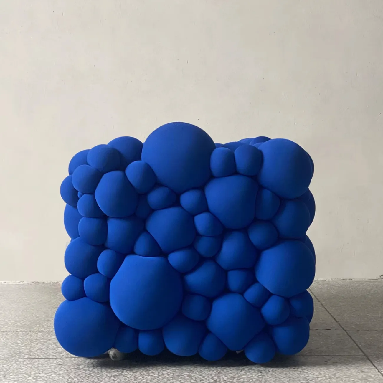 Дизайнерский Синий Диван в виде Молекулярного Шара Yanshe Коллекции LaLume