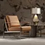 Стильное кресло MIVICA из натуральной кожи KR38240-32