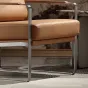 Стильное кресло MIVICA из натуральной кожи KR38240-32