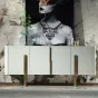  Современный комод MIVICA из красного дерева KD38243-32